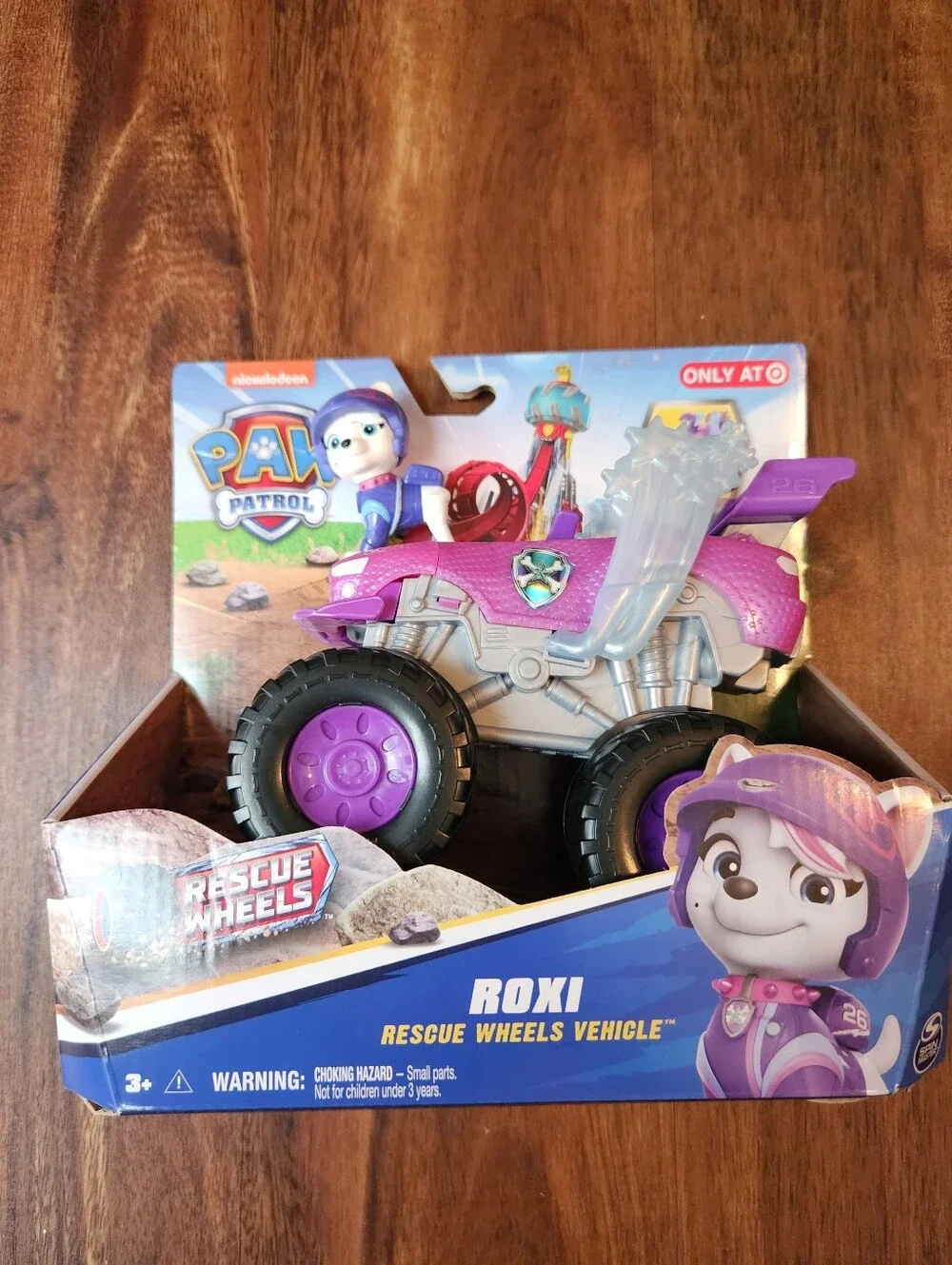 Paw Patrol Rescue Wheels Roxi Exclusive Vehicle & Figure, New in Box